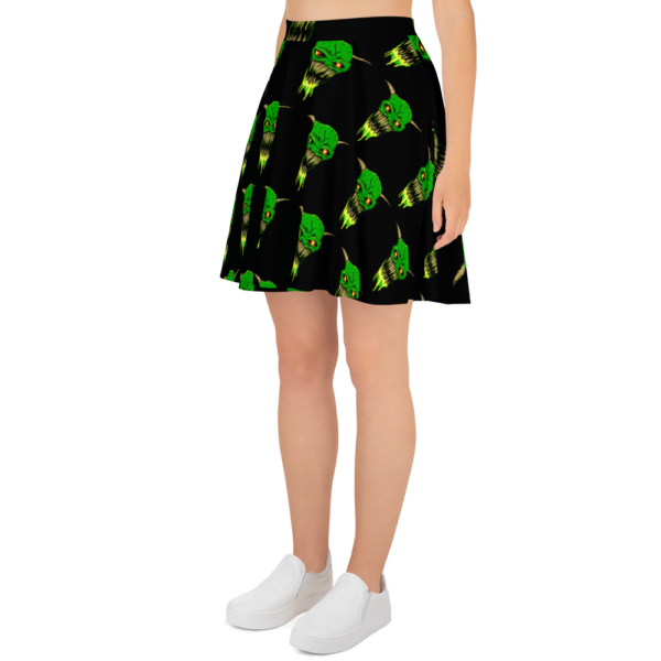 Demon Head - Skater Skirt - Image 3