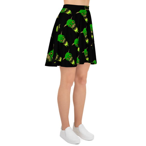 Demon Head - Skater Skirt - Image 4