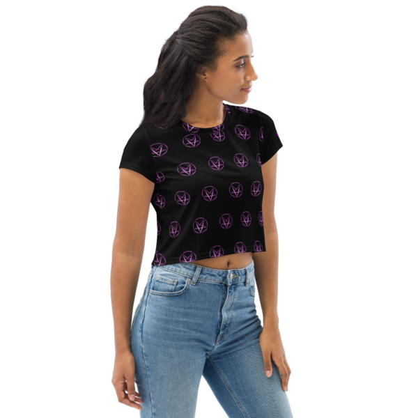 Neon Pentagram – Crop Top