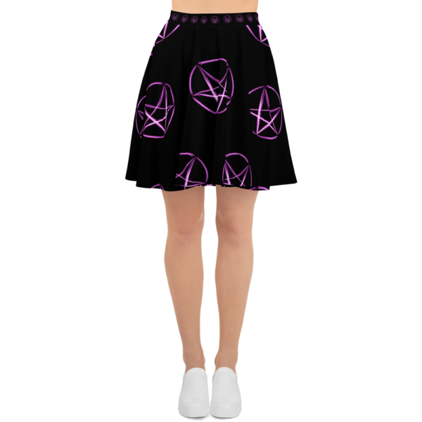 Neon Pentagram – Skater Skirt