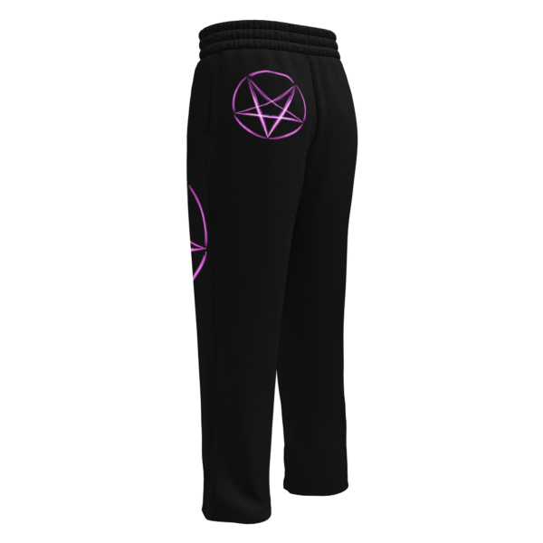 Neon Pentagram – Wide-leg joggers