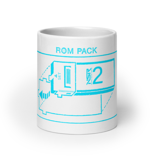 ROMS SET #2 Coming Soon… White glossy mug