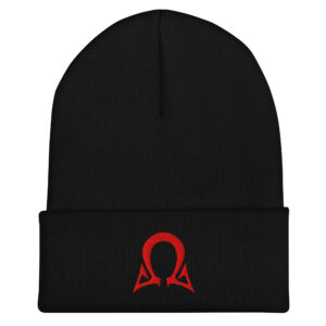 Omega Level - Red Stitch - Cuffed Beanie
