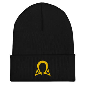 Omega Level - Gold Stitch - Cuffed Beanie