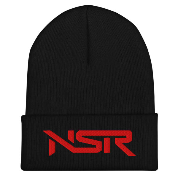 NSr - Red Stitch - Cuffed Beanie