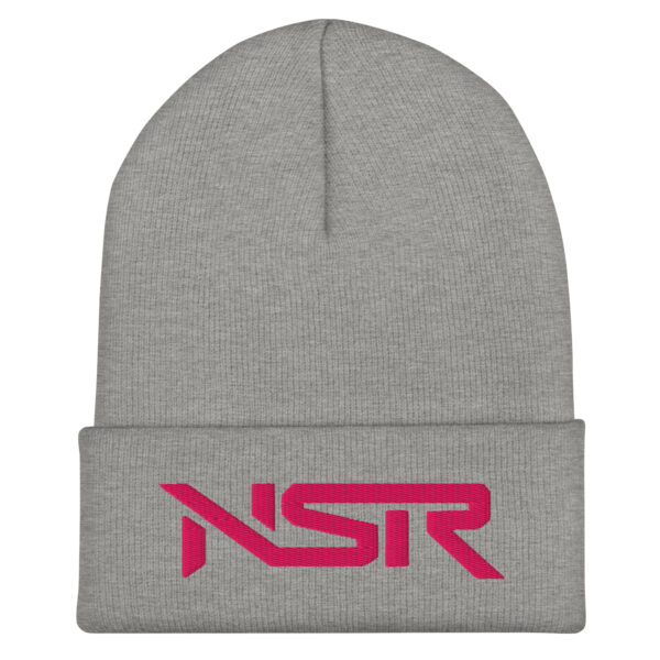NSR - Pink Stitch - Cuffed Beanie - Image 3