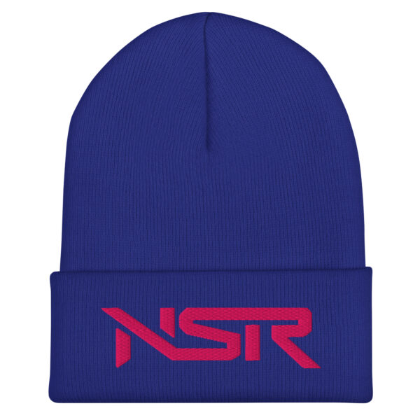 NSR - Pink Stitch - Cuffed Beanie - Image 2