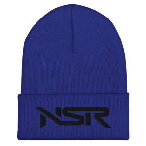 NSR - Black Stitch - Cuffed Beanie