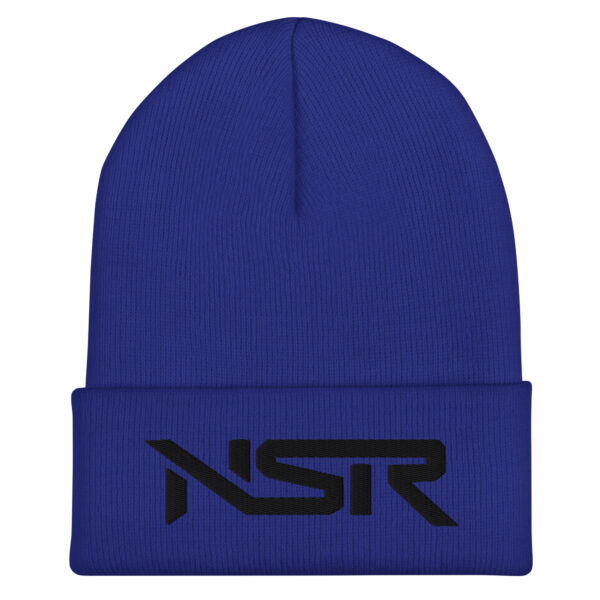 NSR - Black Stitch - Cuffed Beanie