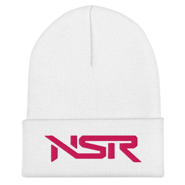 NSR - Pink Stitch - Cuffed Beanie - Image 5
