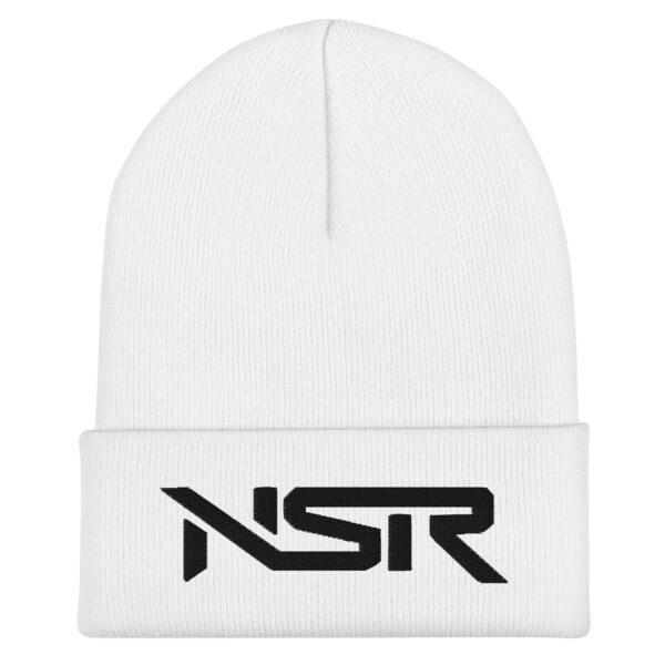 NSR - Black Stitch - Cuffed Beanie - Image 6