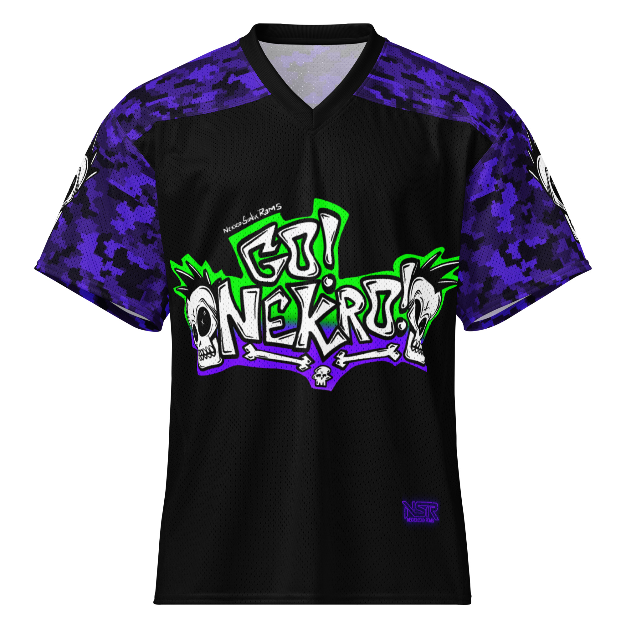 Go Nekro! Football jersey