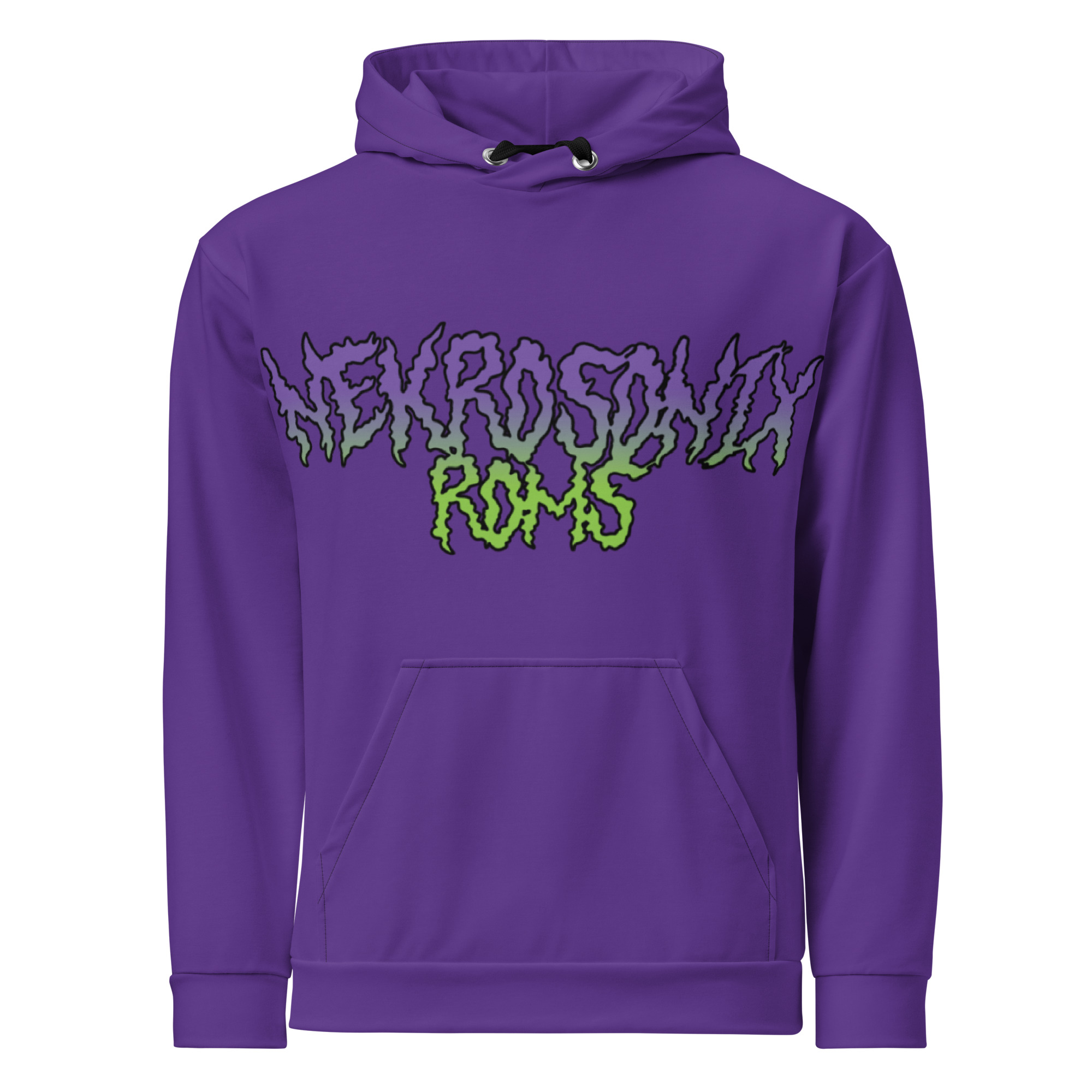 NSR Horroriffic Purp - Purple cotton hoodie