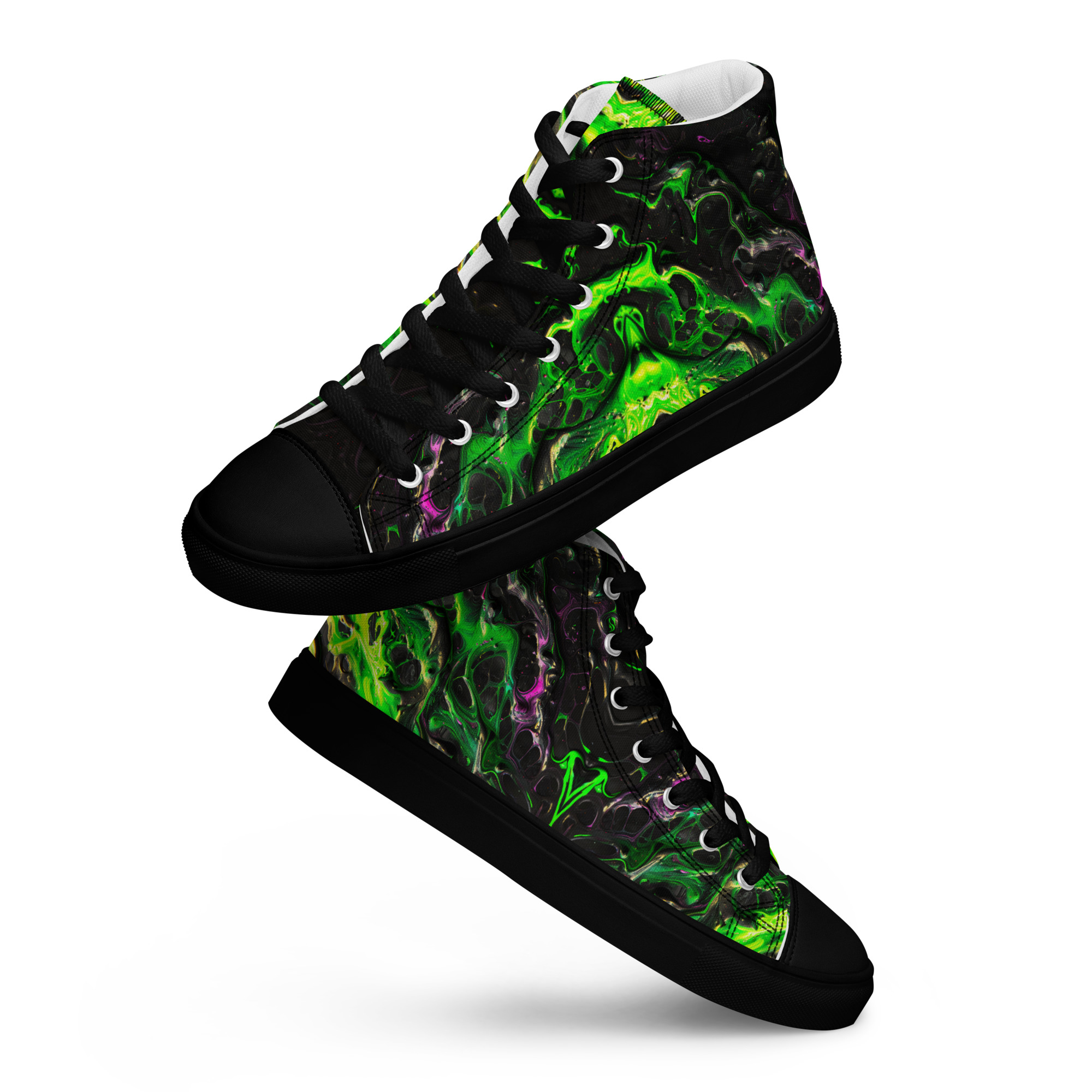 NSR - Horroriffic Sludge Limited Edition - High Top Canvas Shoes