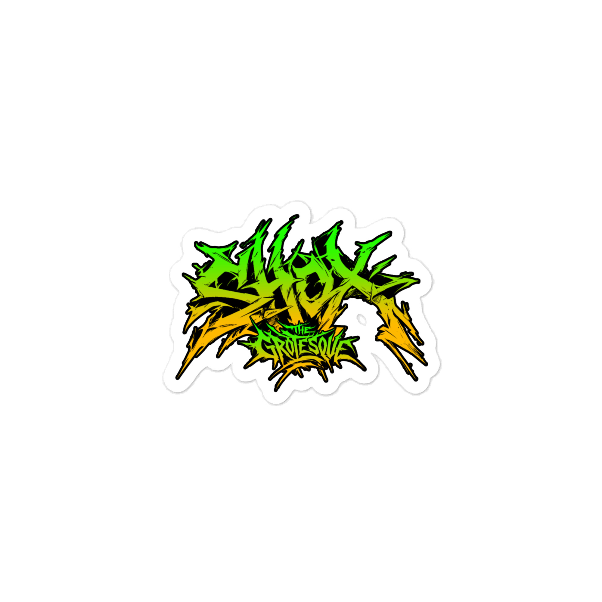 Shox The Grotesque - Full Color Logo Sticker